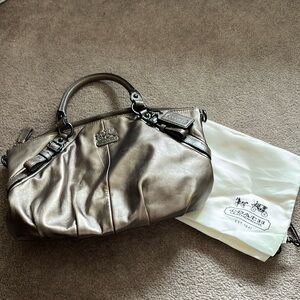 Coach Metallic Handbag